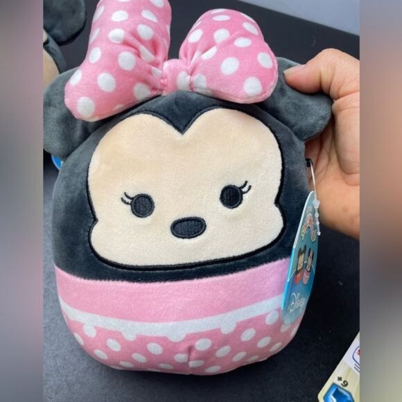 New Disney Squishmallows Mickey Mouse & Minnie Mouse Set 7” - Picture 2 of 13